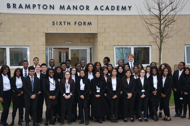 Brampton Manor opened its sixth form in 2012 with the aim of transforming the progression rates to top universities for pupils from disadvantaged backgrounds.