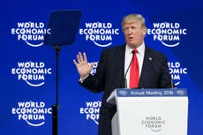 Trump cancels US delegation’s trip to Davos summit citing shutdown