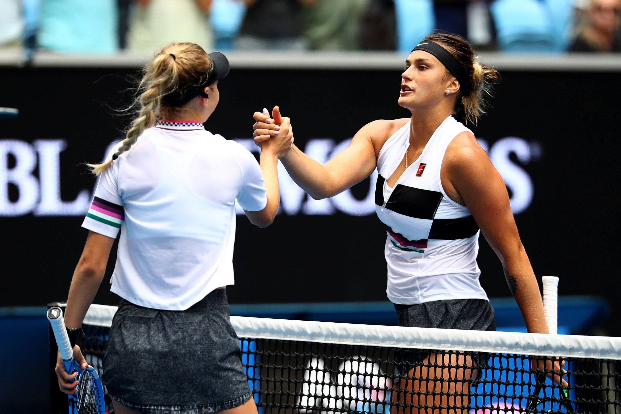 Anisimova is through at the expense of Sabalenka