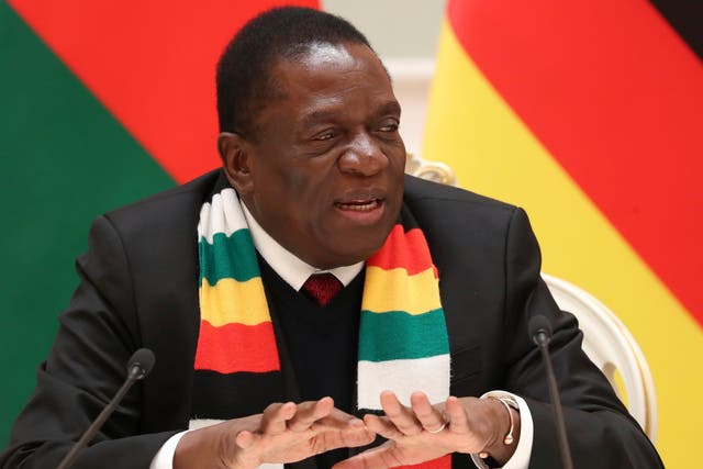 Emmerson Mnangagwa, Zimbabwe's president