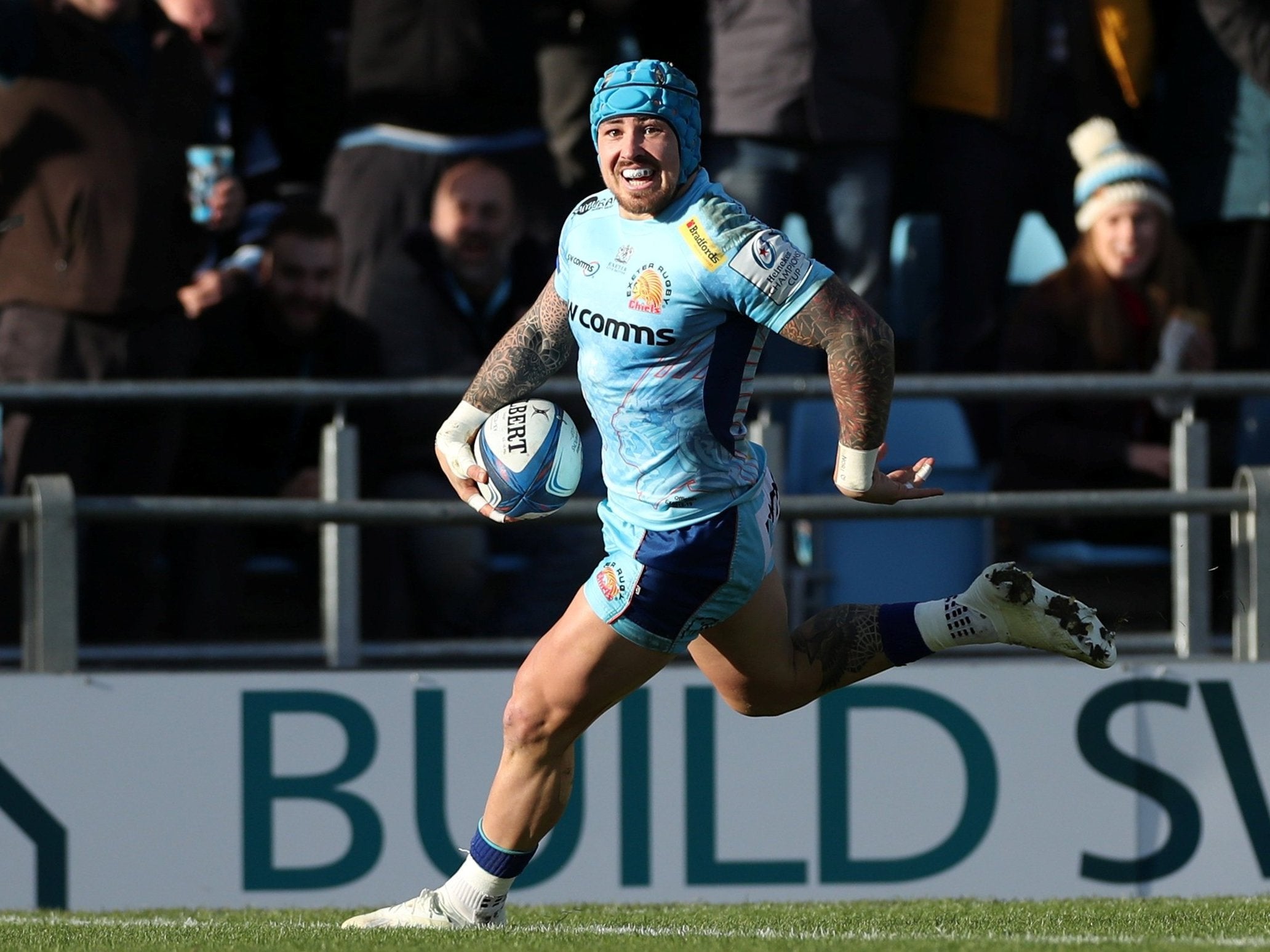 Jack Nowell has been touted by Eddie Jones as a potential flanker