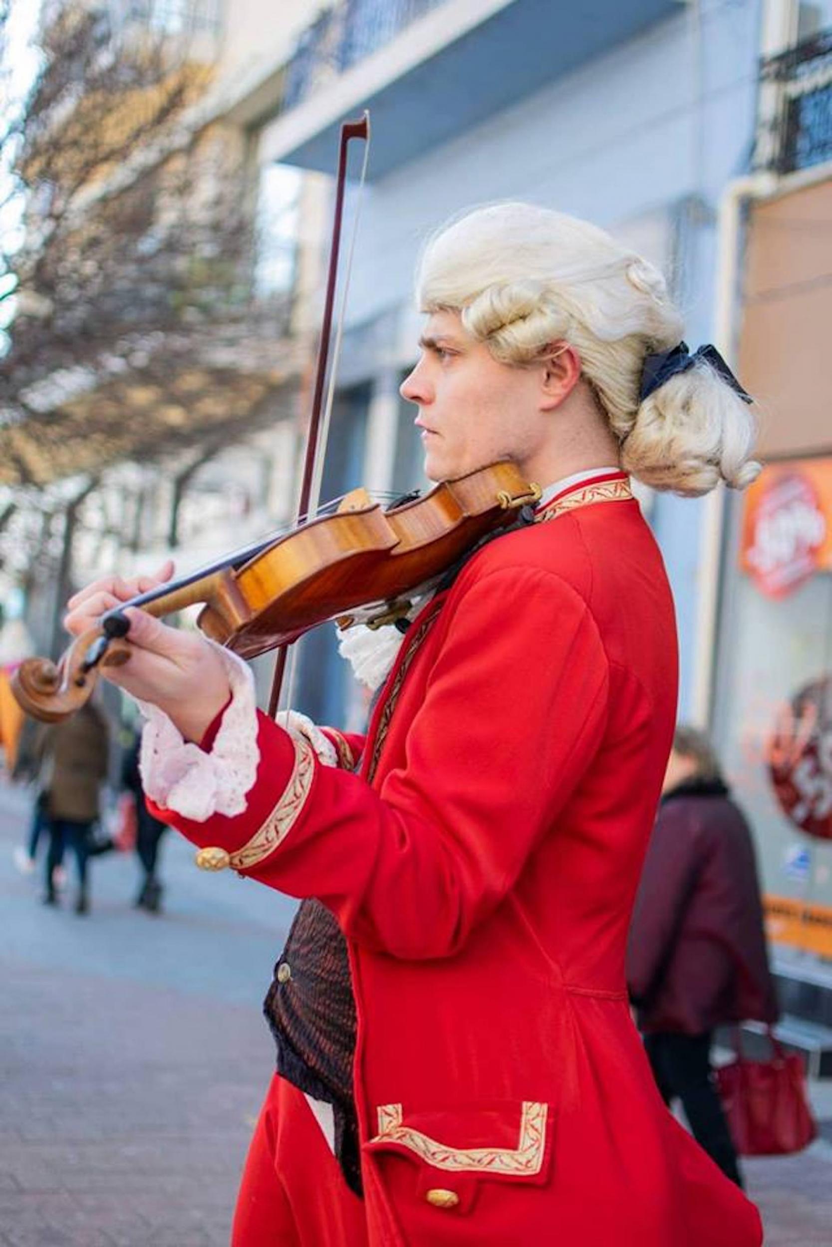 Georgi Dimitroff quit his job at the state orchestra to play violin on the streets of Plovdiv