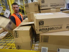 Amazon's value drops £45bn despite record Christmas sales