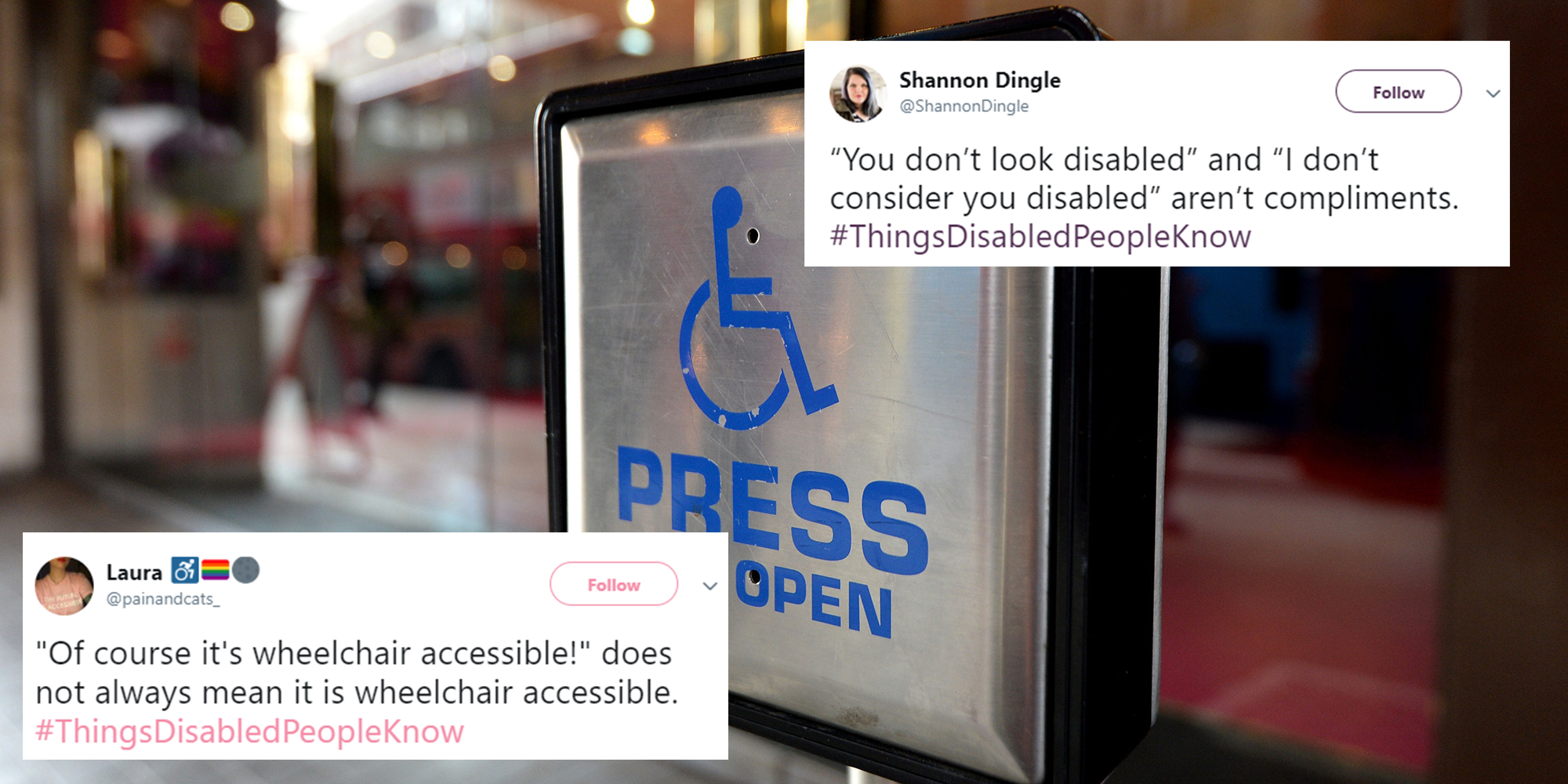 Disabled people share experiences on Twitter as #