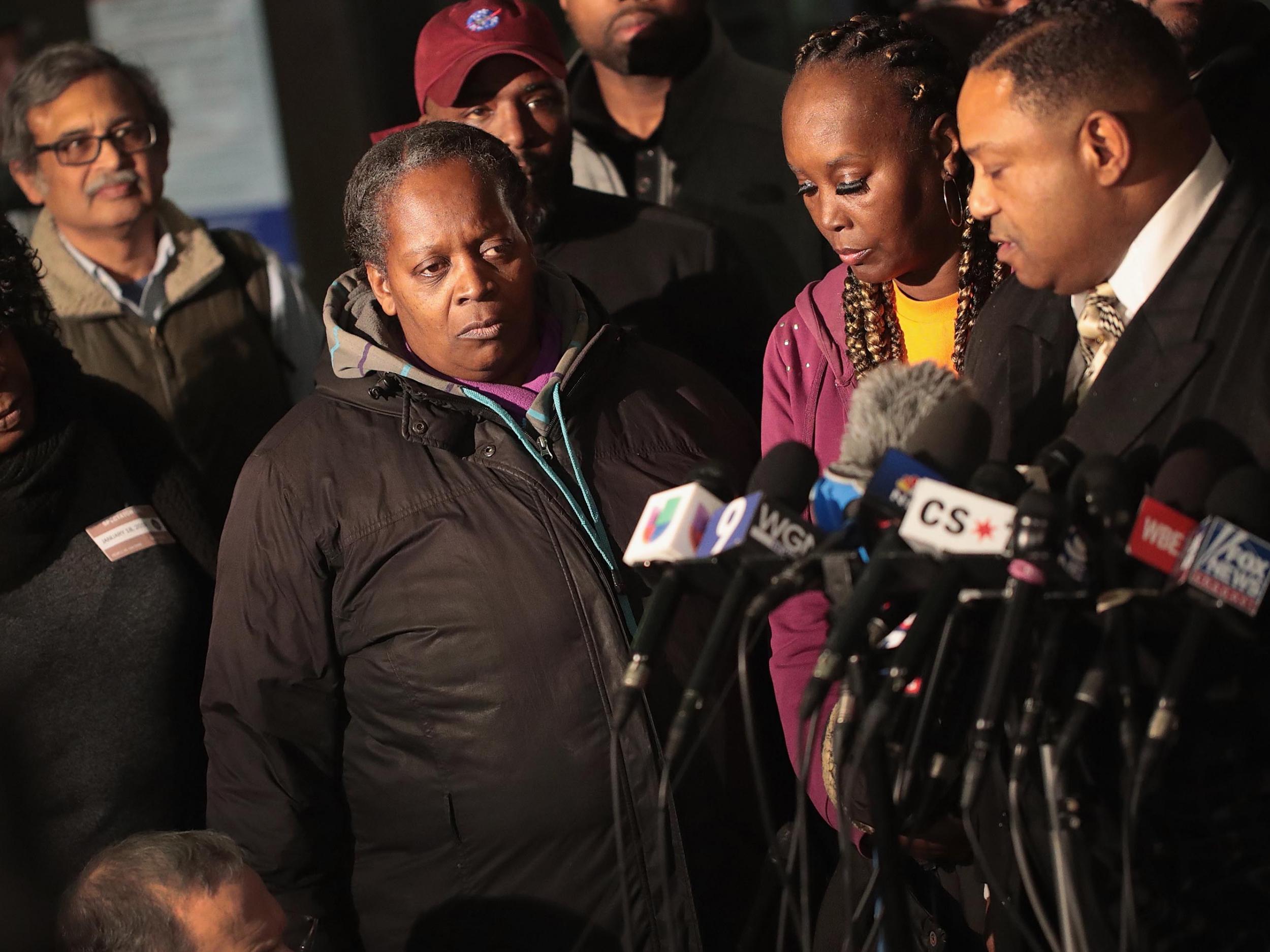 Laquan McDonald murder: Family of black teenager killed by white police officer say seven-year jail sentence is &apos;slap in the face&apos;