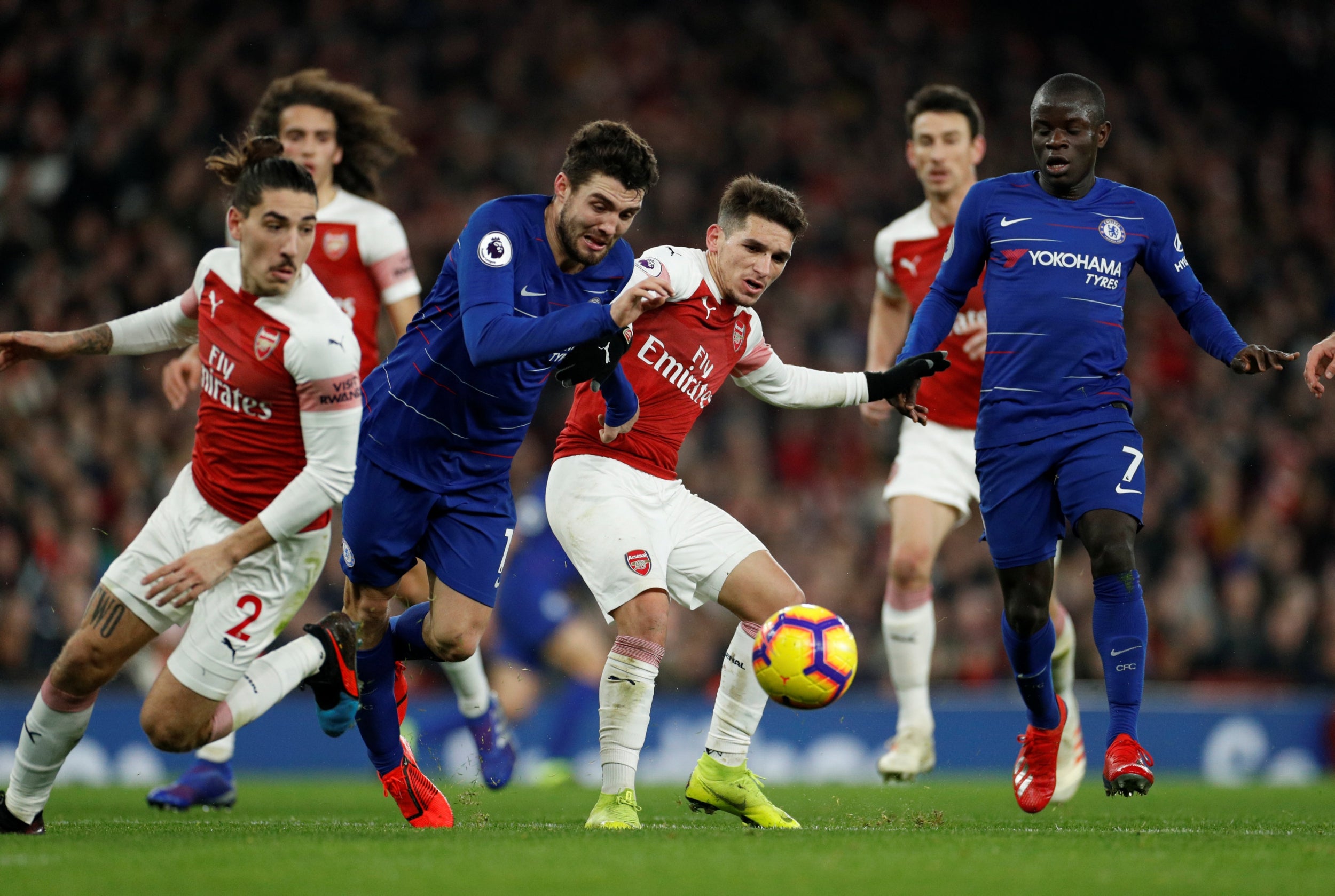 Arsenal outfought Chelsea in the centre of the pitch