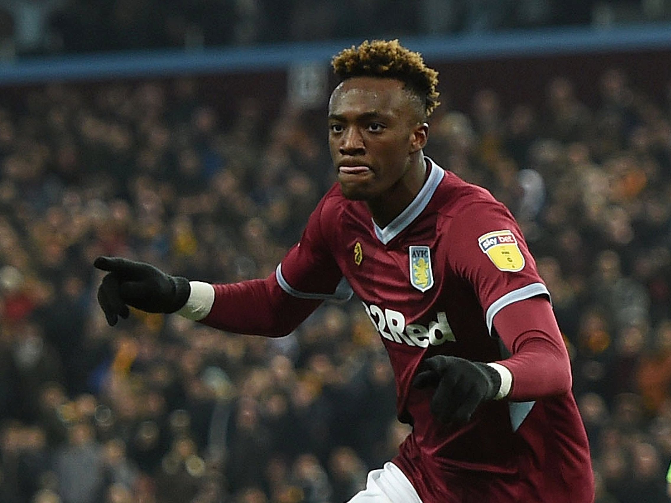 Tammy Abraham helped get Villa out of trouble against Hull