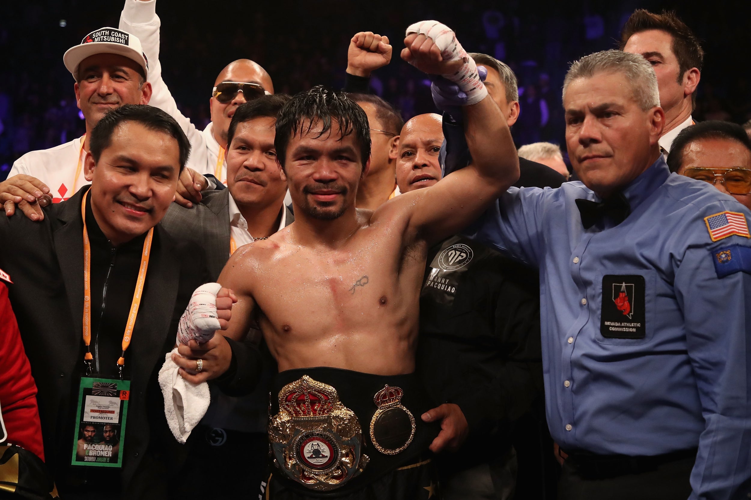 Manny Pacquiao vs Adrien Broner