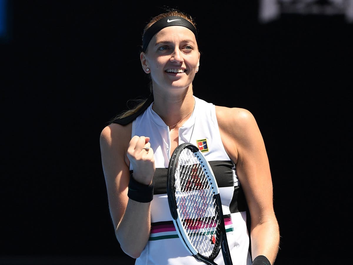 Australian Open Petra Kvitova quarter-final with Ashleigh Barty | The | Independent