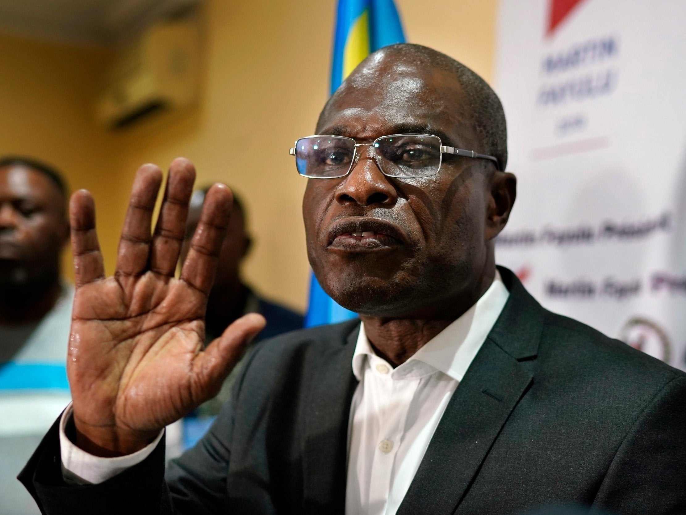 Congo presidential election opposition candidate Martin Fayulu.