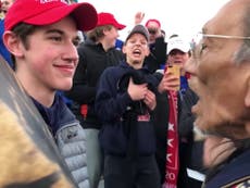 MAGA hat teen from viral protest video sues Washington Post for $250m