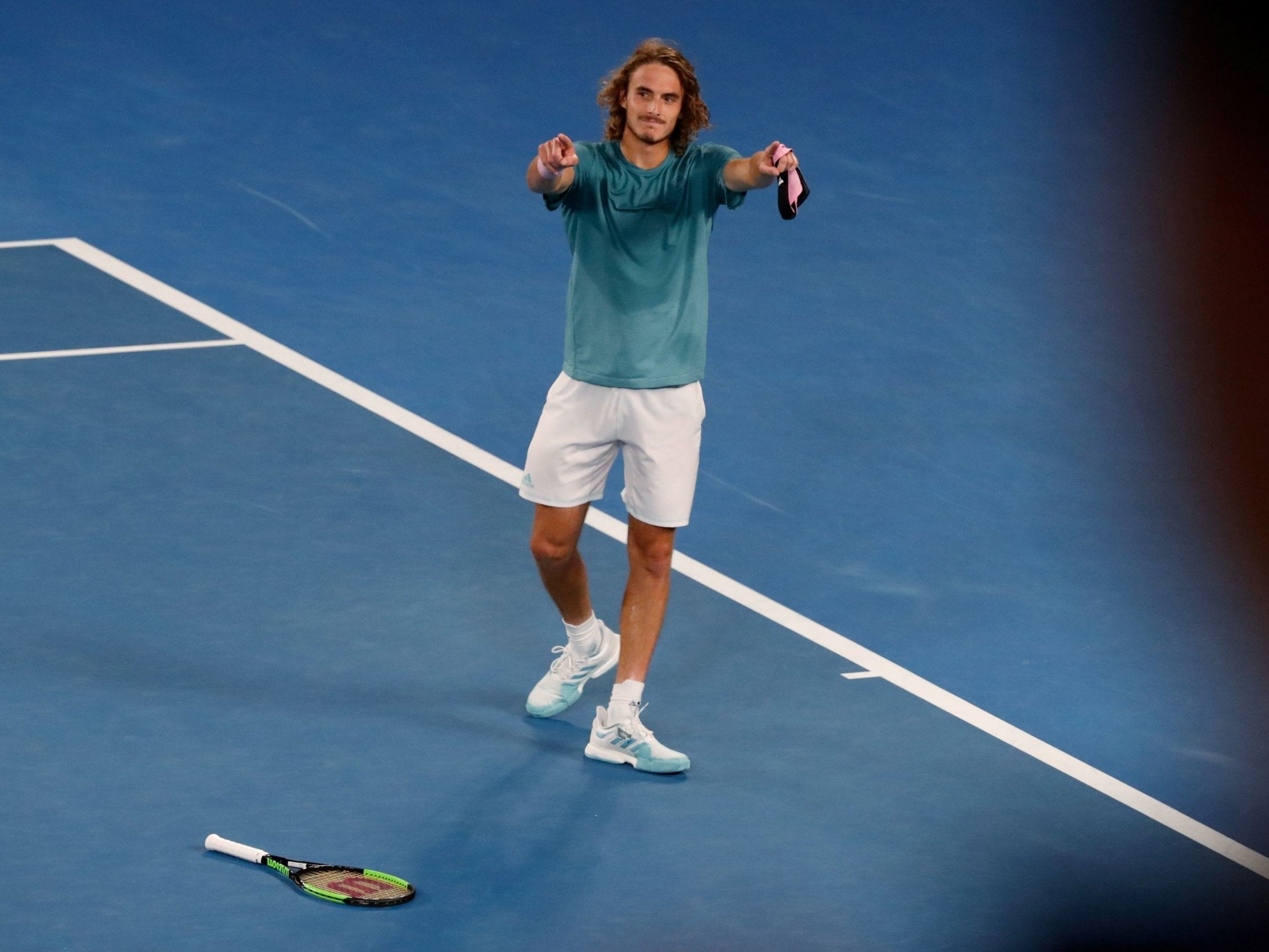 Tsitsipas could scarcely believe his achievement