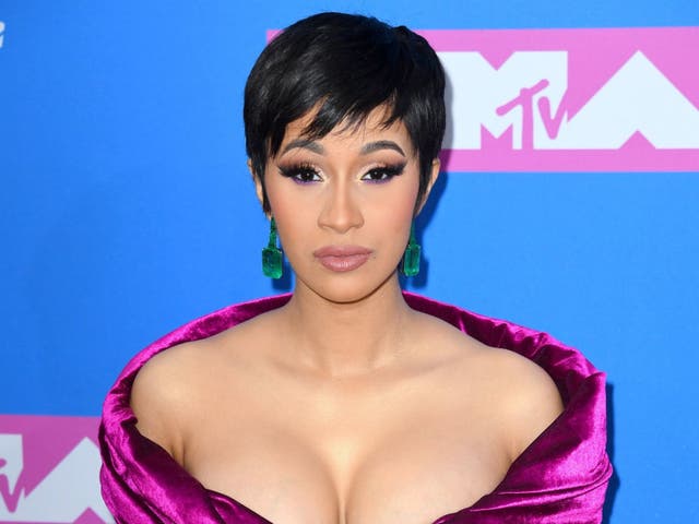 Cardi B has been hitting back at critics who claim she has no place talking about politics