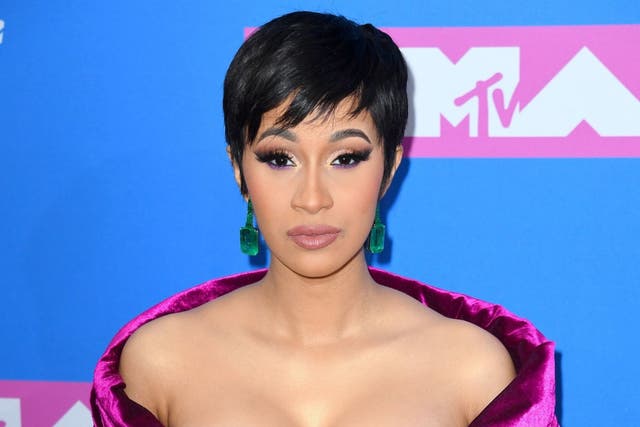 Cardi B has been hitting back at critics who claim she has no place talking about politics