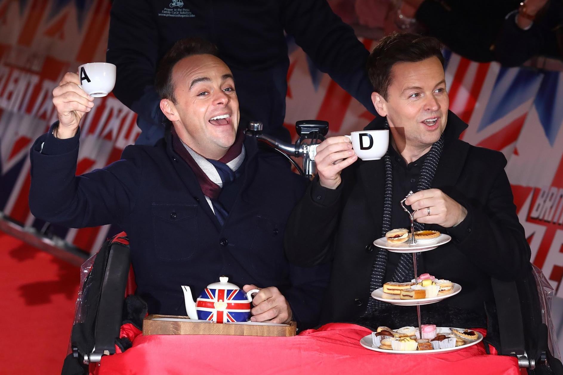 Ant McPartlin (r) and Declan Donnelly (l)