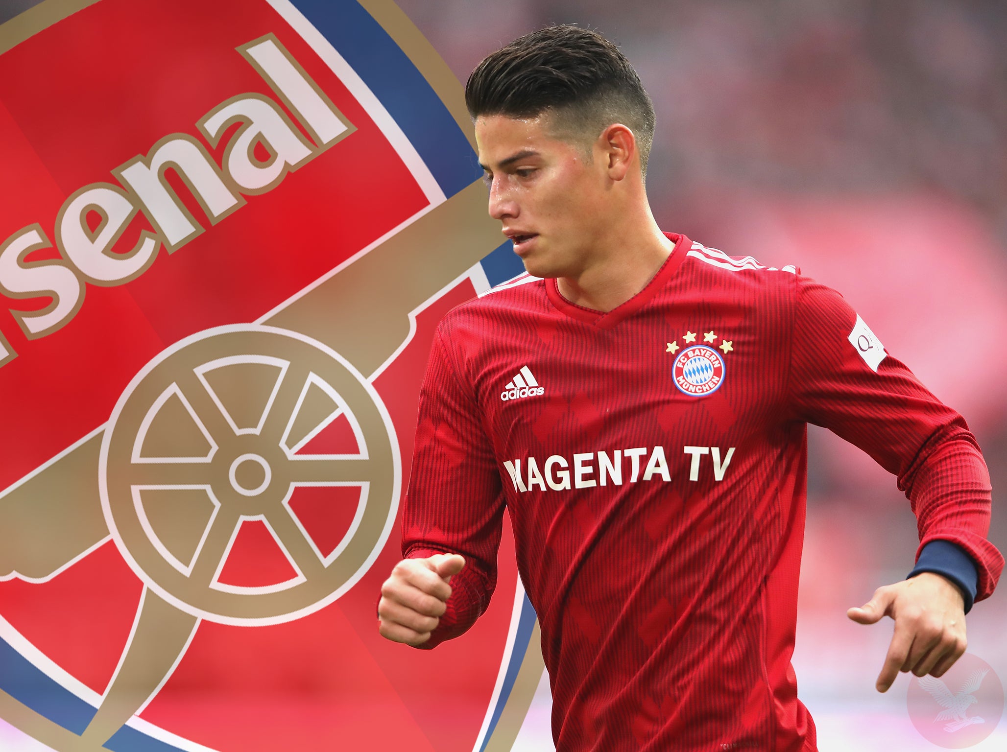 James Rodriguez father speaks out following reports of his transfer to Arsenal