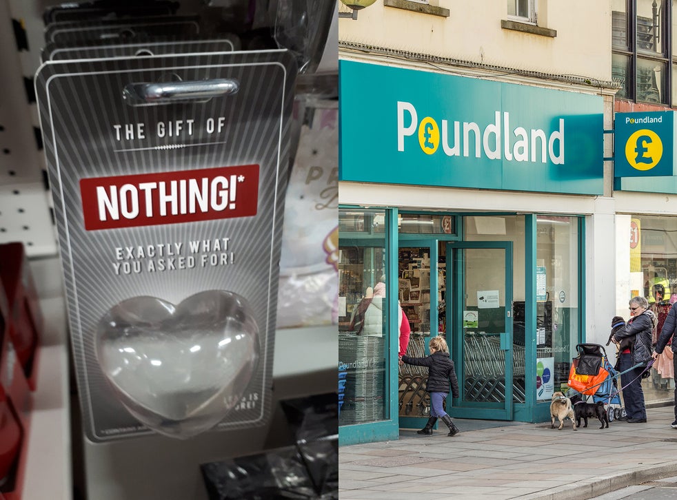 Poundland faces anger over plastic waste after selling empty Valentine’s Day ‘Gift of Nothing
