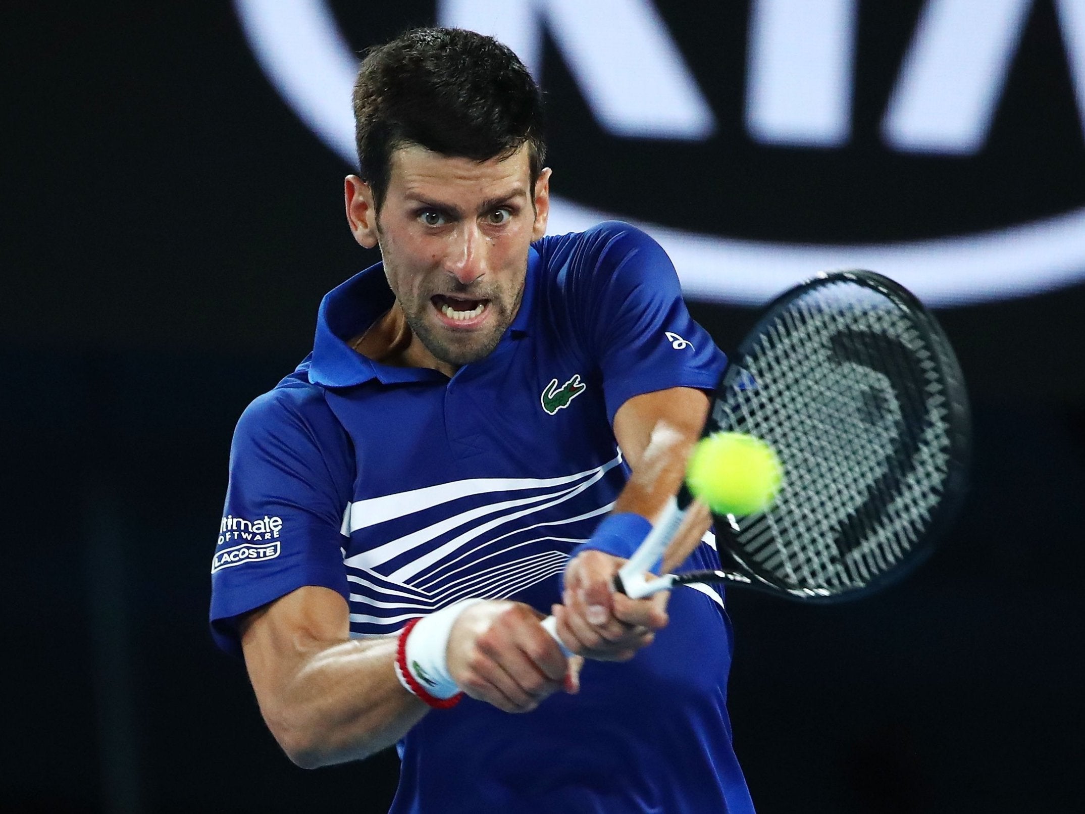 Novak Djokovic is into the quarter-finals of the Australian Open (Getty Images)