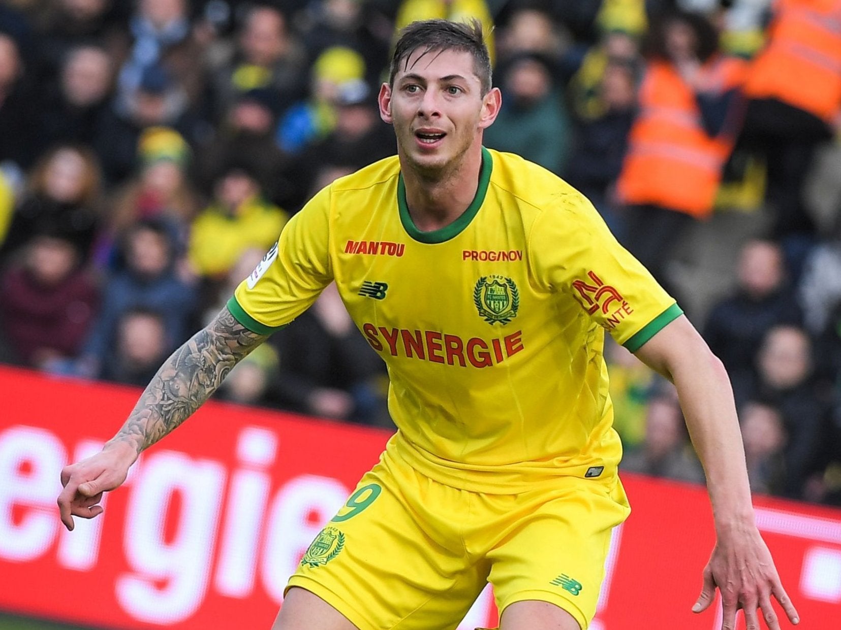 Sala signed for Cardiff in a club-record deal