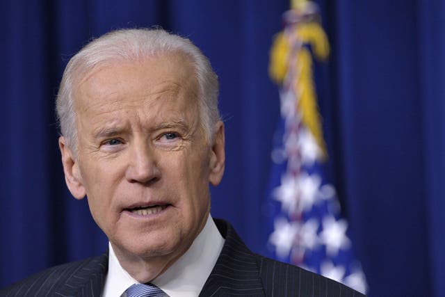 Former vice president Joe Biden has claimed he has the best chance of ousting Trump if he were to run for president