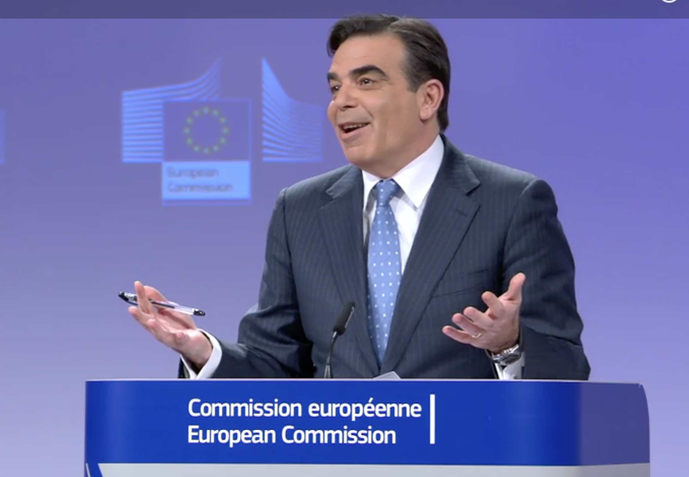 The controversial job was given to Margaritis Schinas, formerly the EU Commission’s chief spokesperson