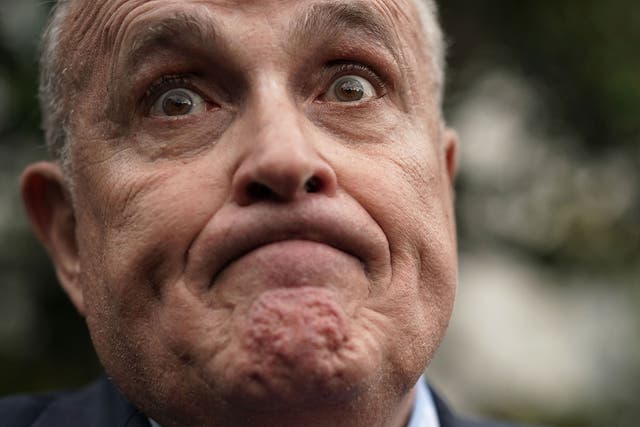 Rudy Giuliani reportedly left the possibility open to a presidential pardon for Donald Trump's ex-lawyer, Michael Cohen.