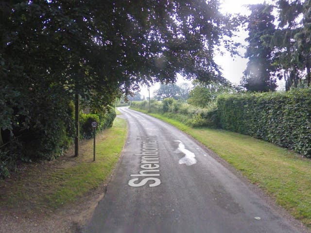 General view of Shernborne Road in Dersingham, Norfolk. Google street view.