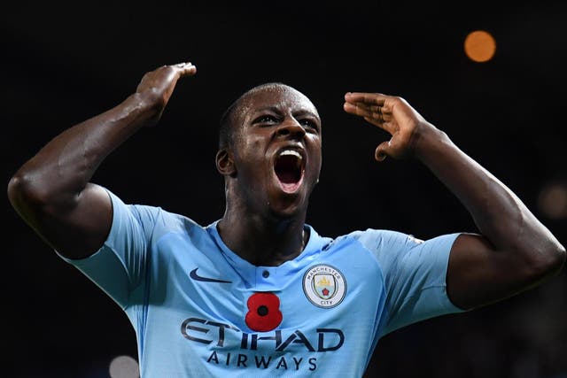 Benjamin Mendy has not played since suffering a knee injury in November