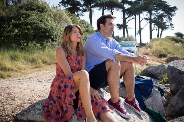 Sharon Horgan and Rob Delaney star in the Channel 4 comedy