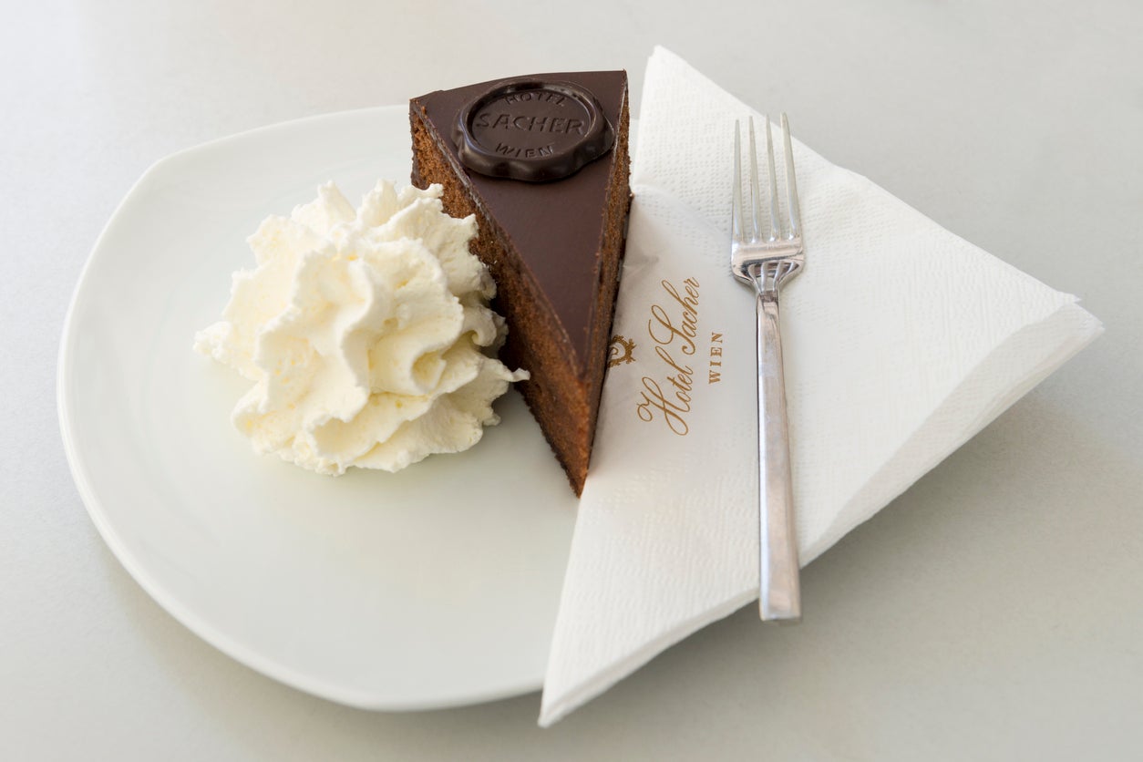 Sachertorte cake is a Salzburg institution (Getty)