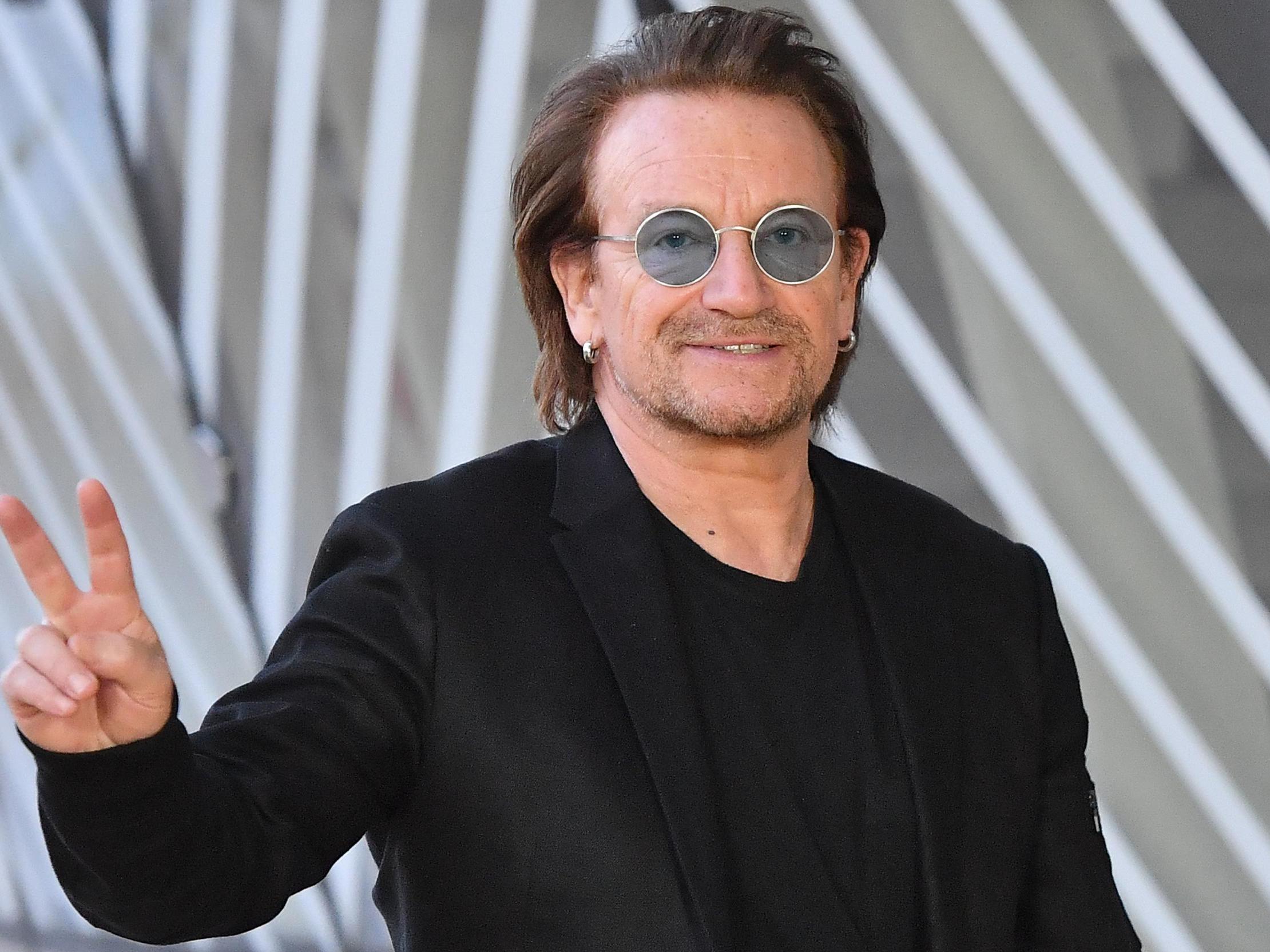 Davos 2019: Bono tells protesters &apos;capitalism is not immoral – it&apos;s amoral&apos;