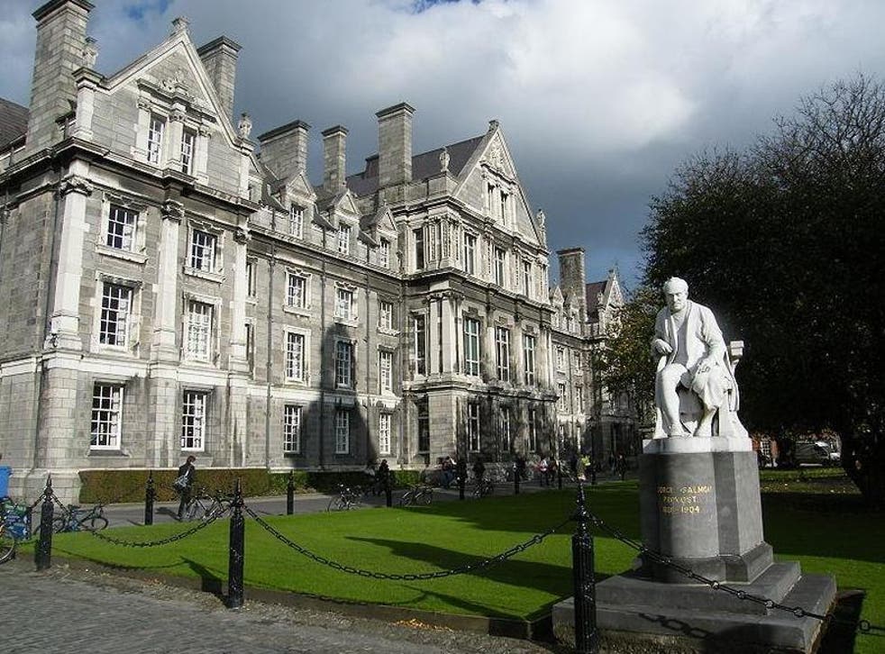 Trinity College Dublin attracts students from all over the world