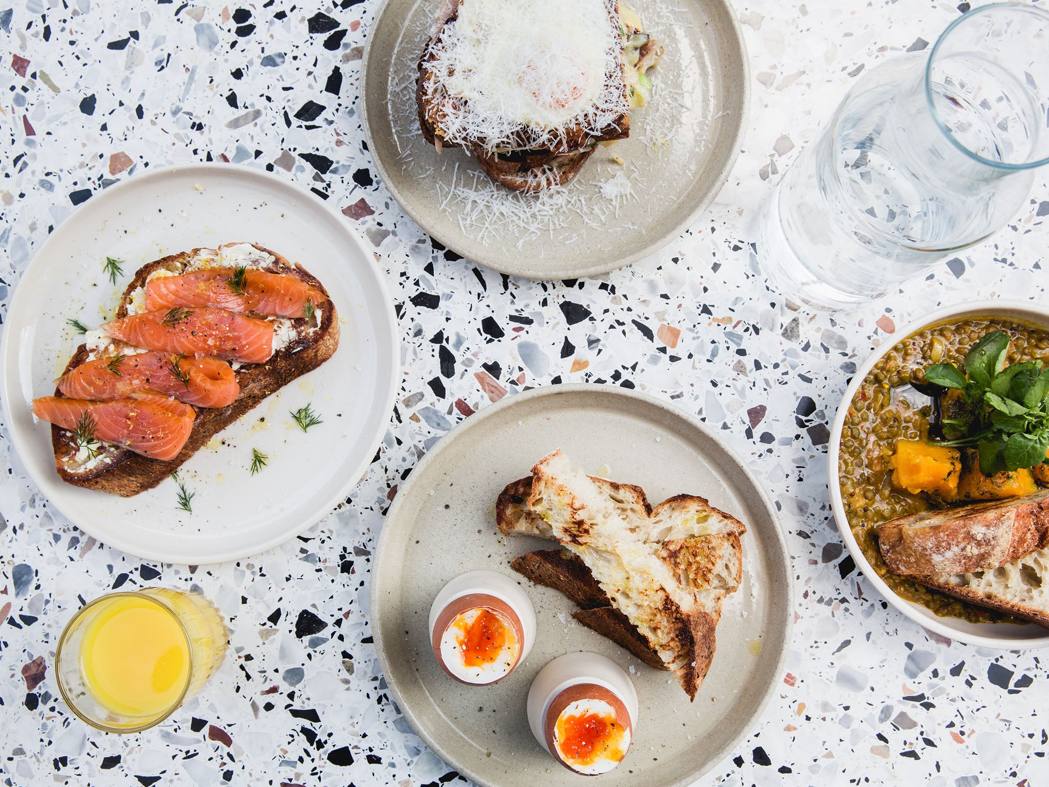 Crispin offers fresh food and coffee in Spitalfields