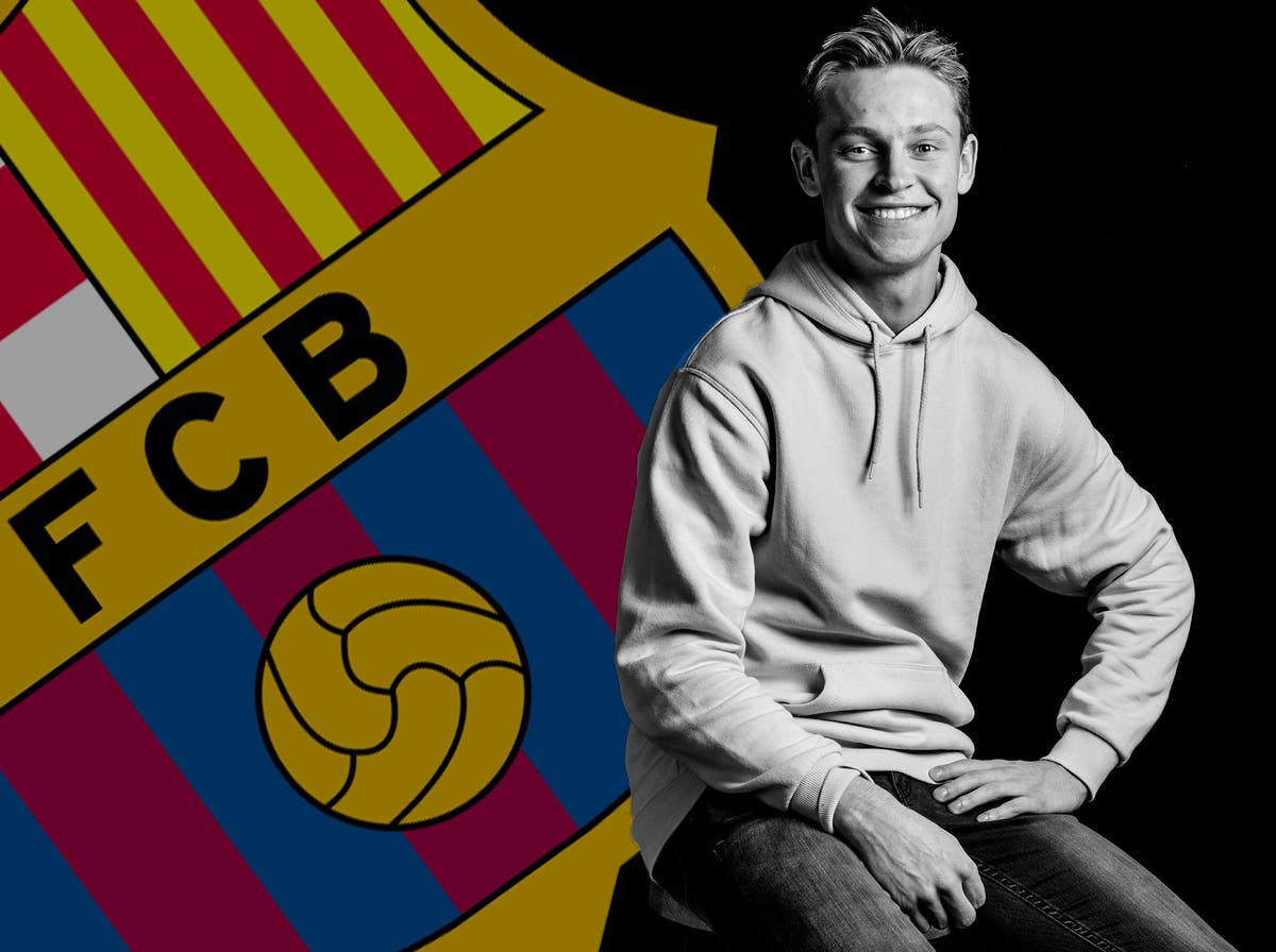 Barcelona Confirm Frenkie De Jong Signing From Ajax In 65m Deal Beating Manchester City And Psg The Independent The Independent