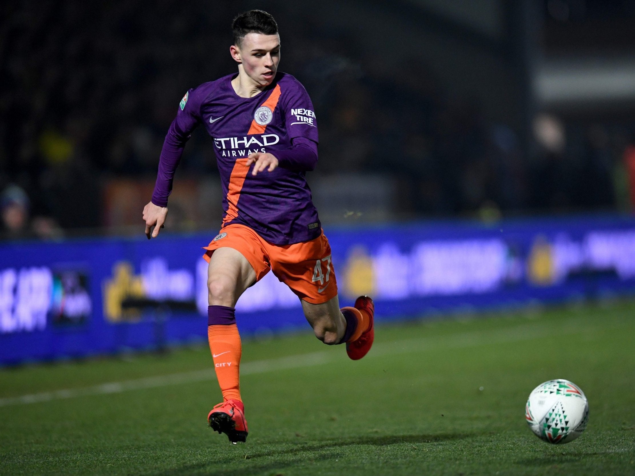 Phil Foden played the full 90 minutes