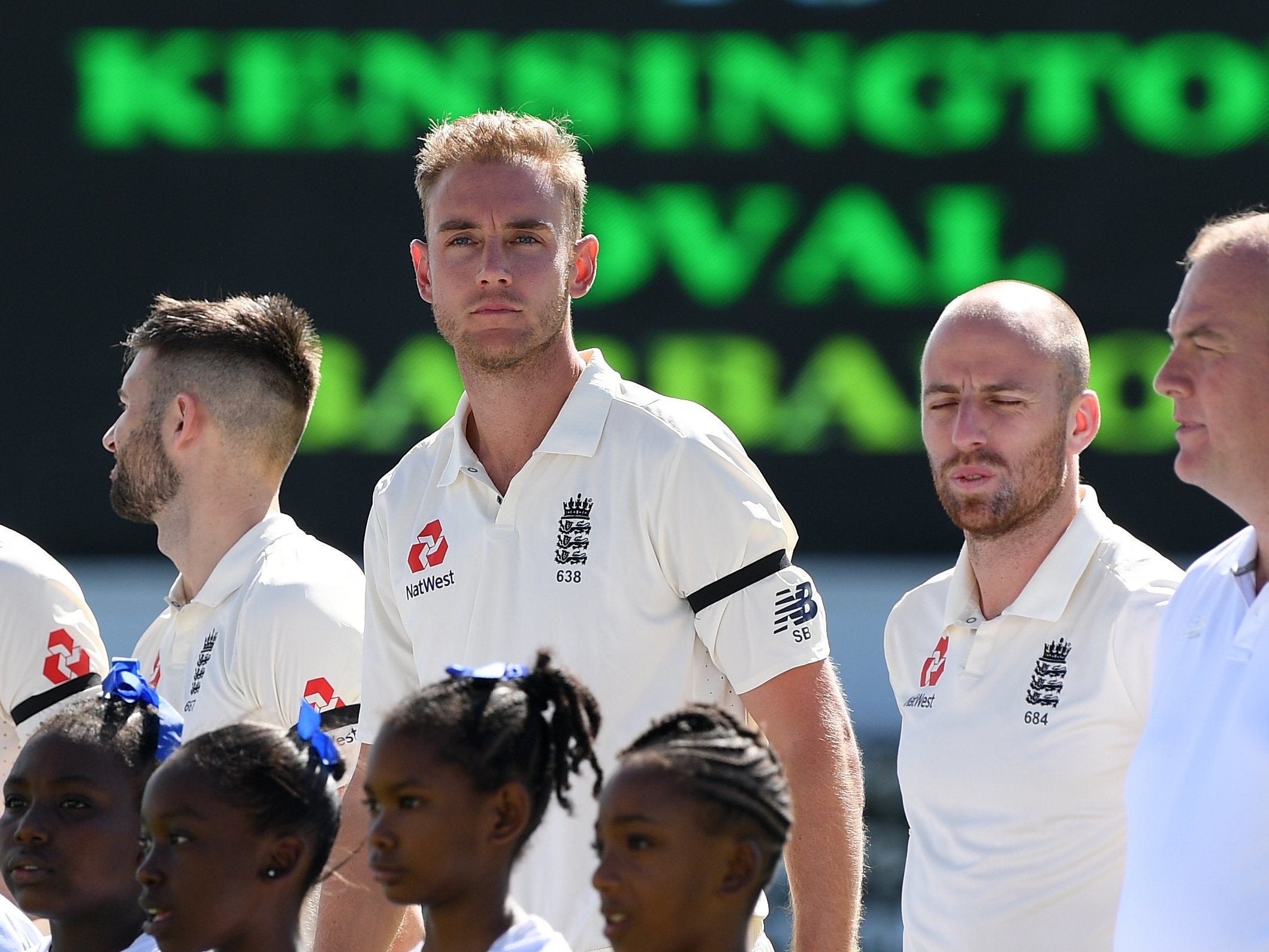 Stuart Broad was dropped as England opted to instead play two spinners