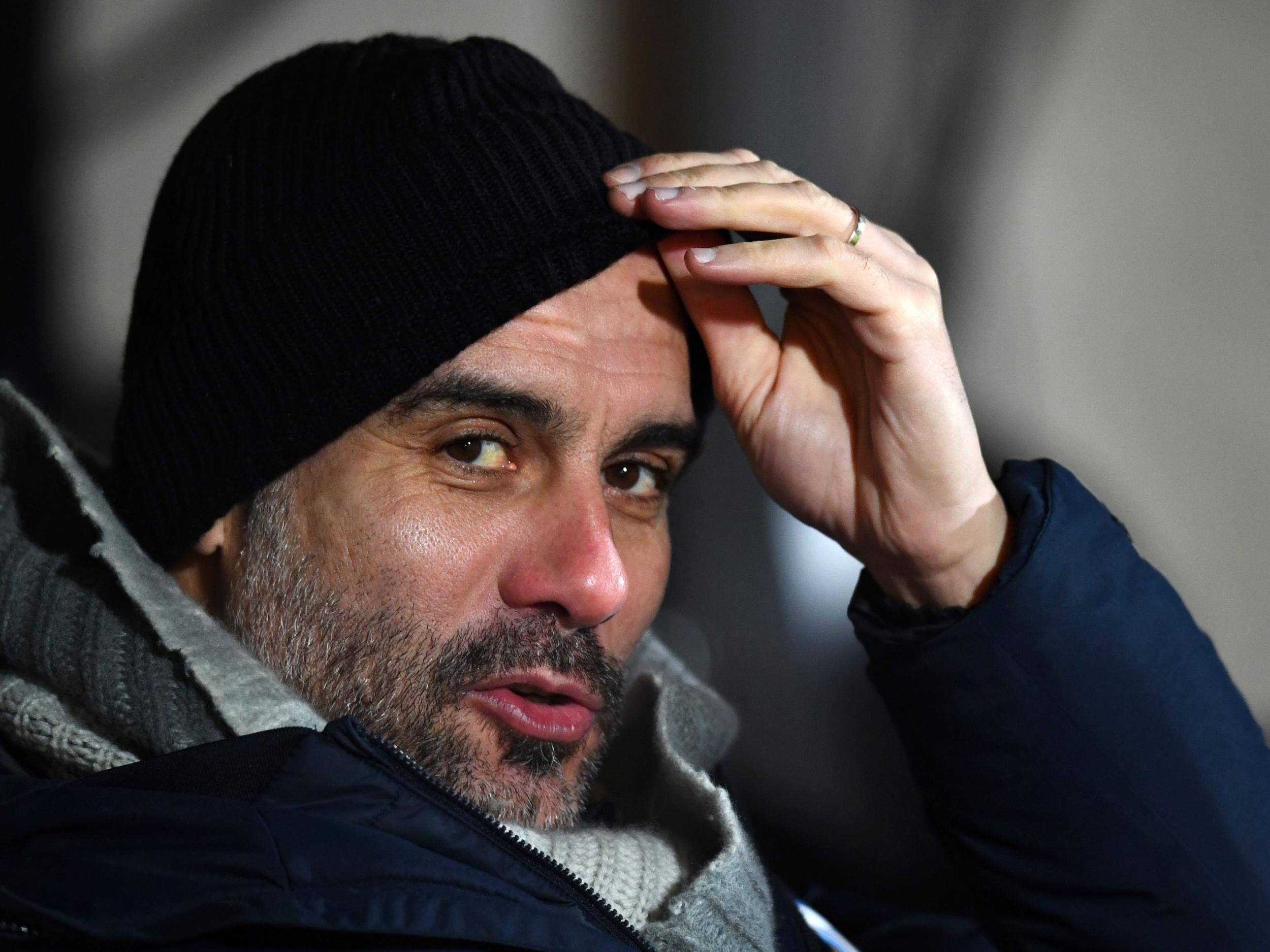 Pep Guardiola wants Manchester City players to pick up a trophy-winning habit