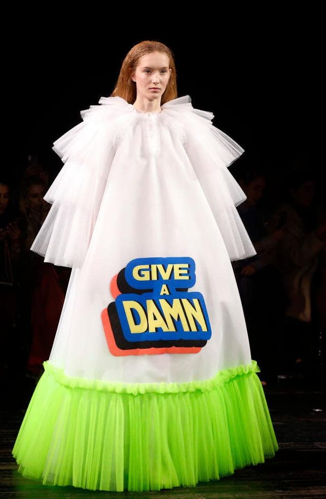 Viktor Rolf S Spring 19 Couture Collection Was Inspired By Memes The Independent The Independent Viktor Rolf S Spring 19 Couture Collection Was Inspired By Memes The Independent The Independent