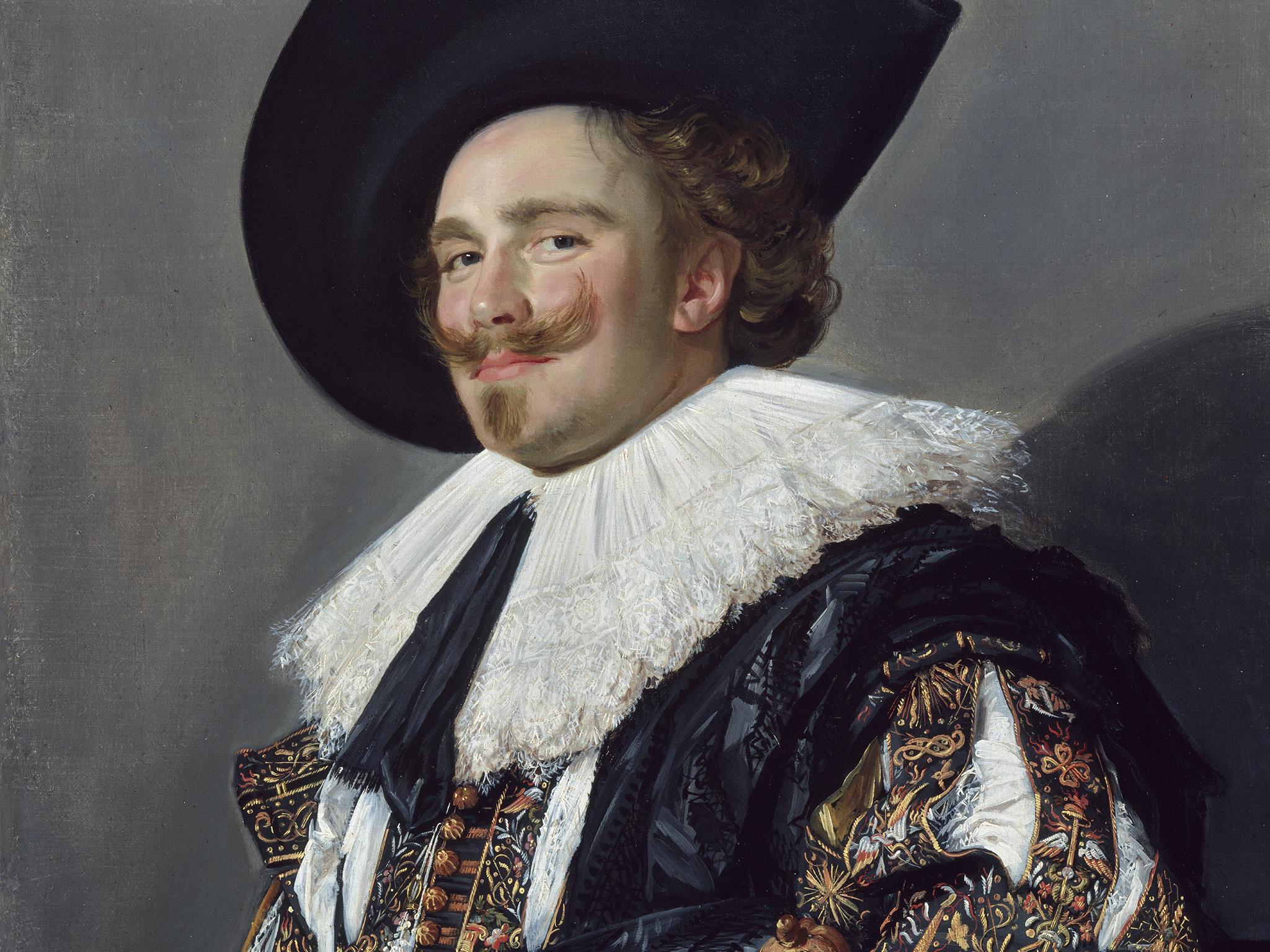 ‘The Laughing Cavalier’ was given its name by a journalist when it was exhibited at the Royal Academy in 1888