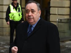 Alex Salmond charged with two counts of attempted rape