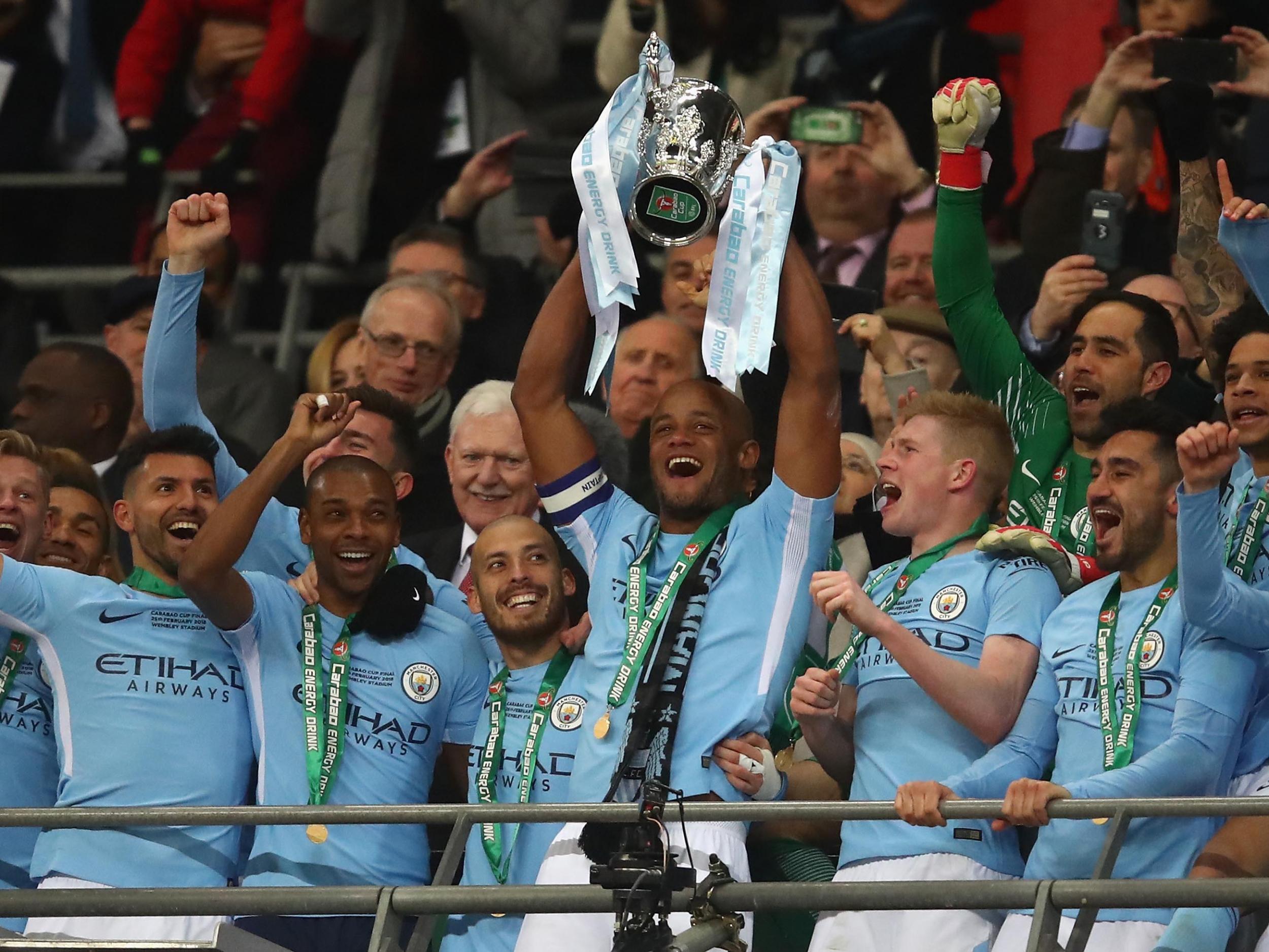 Manchester City were 2018 winners