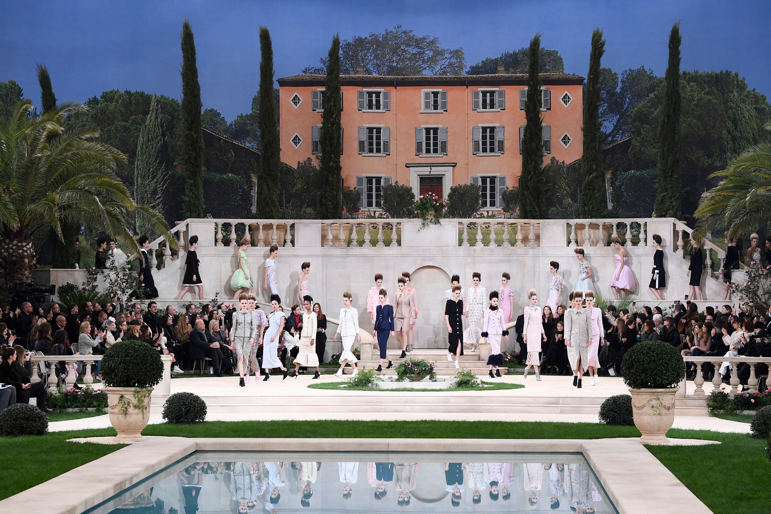 Chanel is renowned for its lavish sets