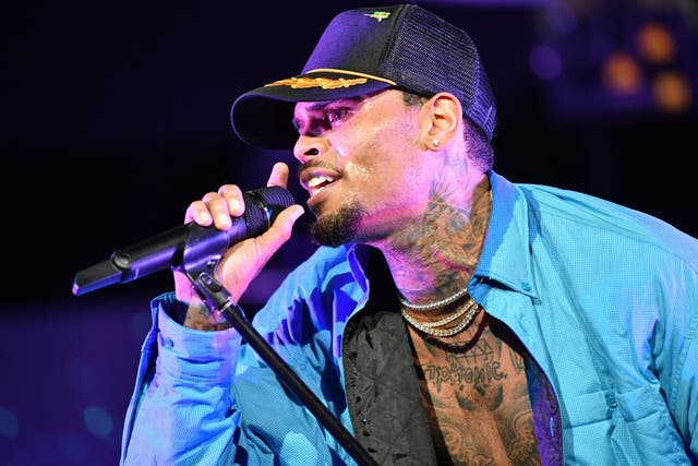 Chris Brown performs at 2018 BET Experience Staples Center Concert, sponsored by COCA-COLA, at LA Live on 22 June, 2018 in Los Angeles, California.