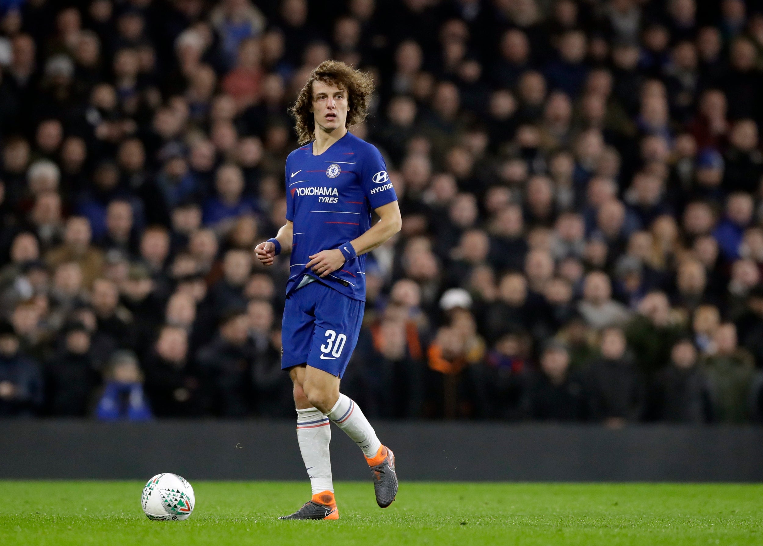 David Luiz dictated Chelsea’s attacks from the base of defence