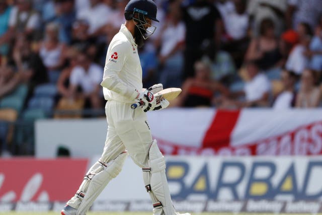 Only Moeen Ali could say that he got out against the West Indies by playing a rash shot