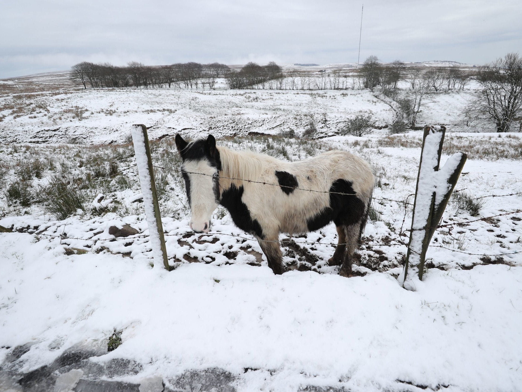 Snow and ice which hit Britain earlier this week is set to return from Monday after a warmer respite over the weekend
