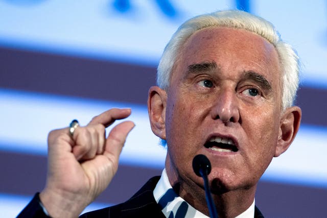 Roger Stone, the eccentric and controversial political lobbyist and consultant, who has been arrested over his role in the Trump campaign