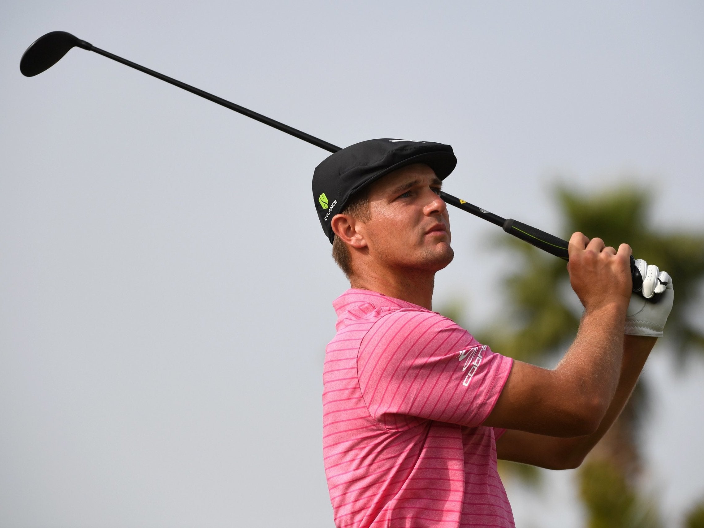 Bryson DeChambeau maintained a share of the lead in Dubai