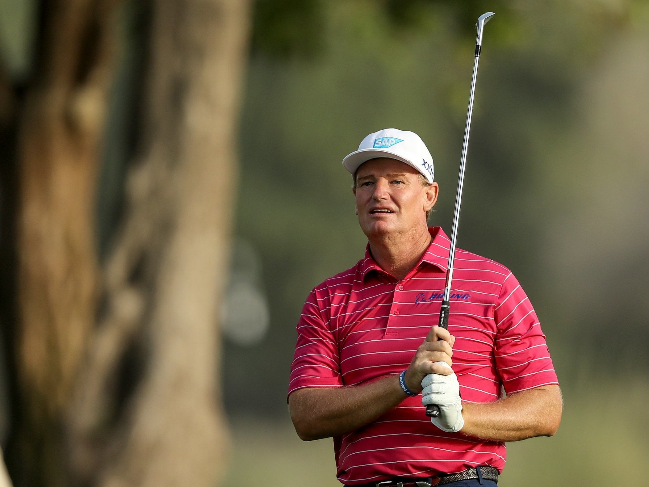 The South African shot a seven-under-par 65 on Friday