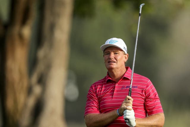 The South African shot a seven-under-par 65 on Friday